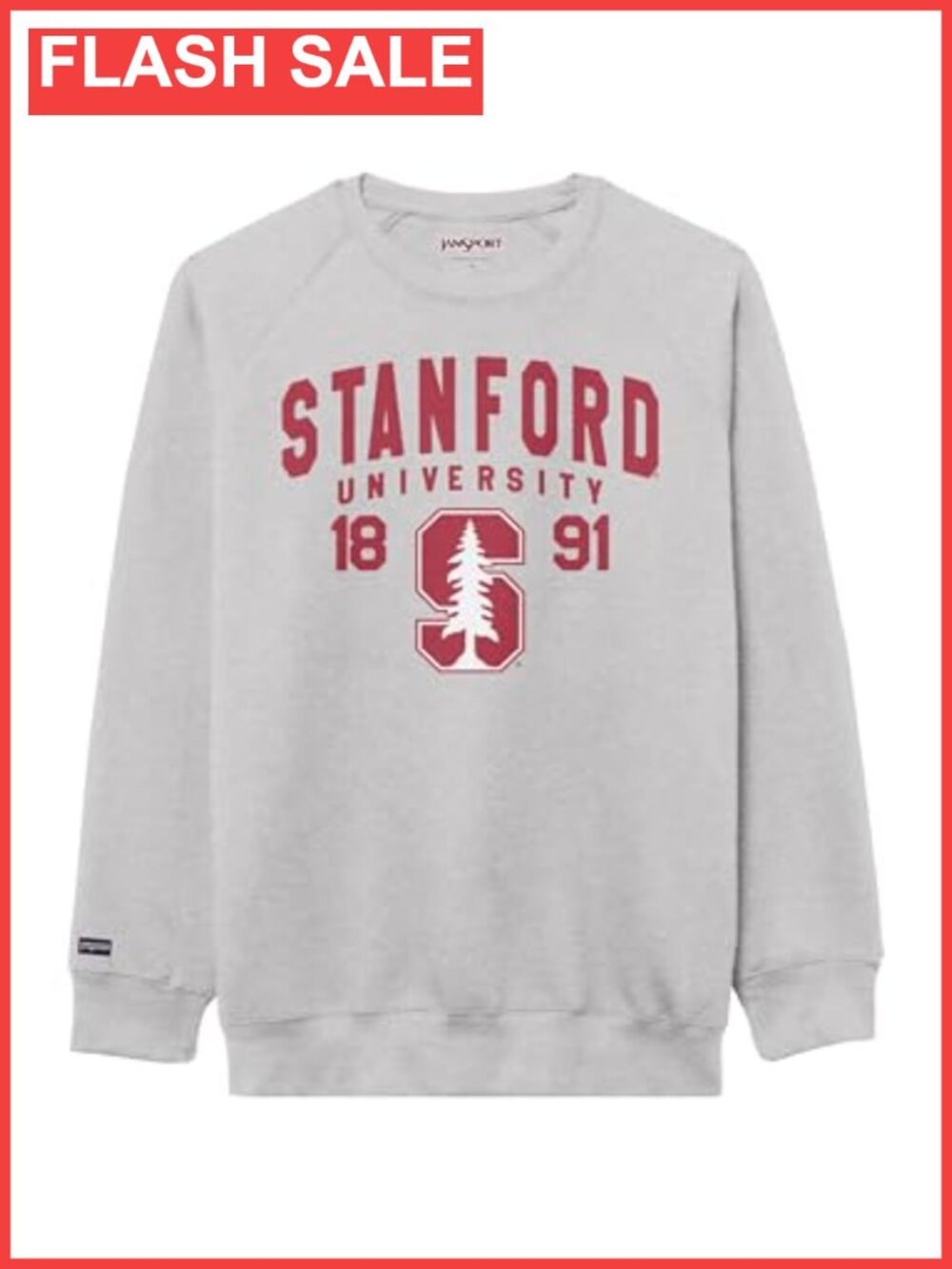 NCAA Stanford Cardinal Crewneck Sweatshirt Cotton Polyester Pullover